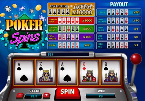 jocuri poker slot ca la aparate gratis